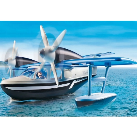 Klocki Playmobil Action Policyjny Samolot 9436
